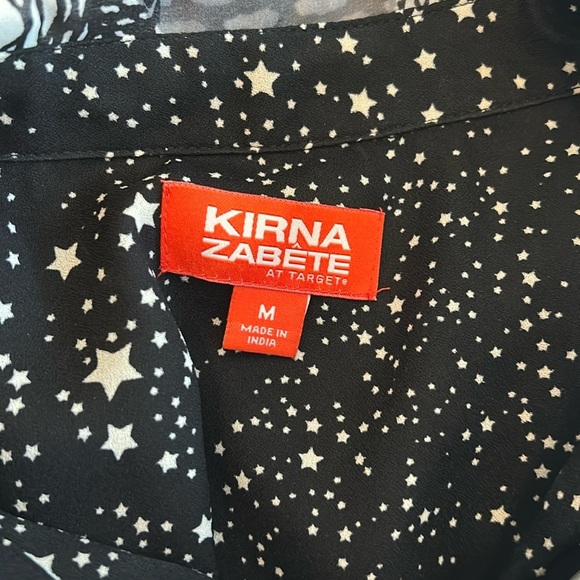 Kirna Zabete for Target Black and White Long Sleeve Dress - Picture 2 of 2